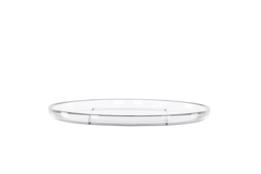 Shine tallrik 2-pack 21 cm höjd 3 cm klarglas