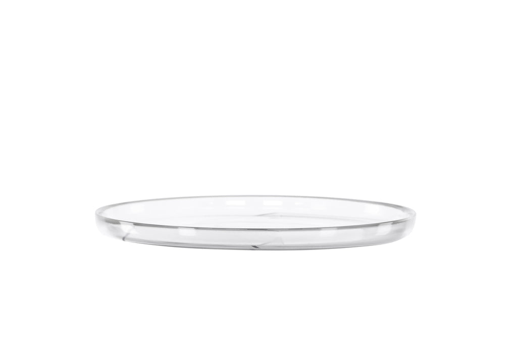 Shine tallrik 2-pack 21 cm höjd 3 cm klarglas