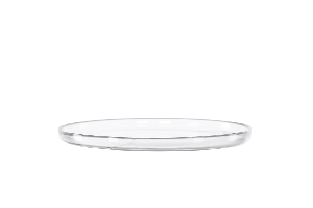 Shine tallrik 2-pack 21 cm höjd 3 cm klarglas