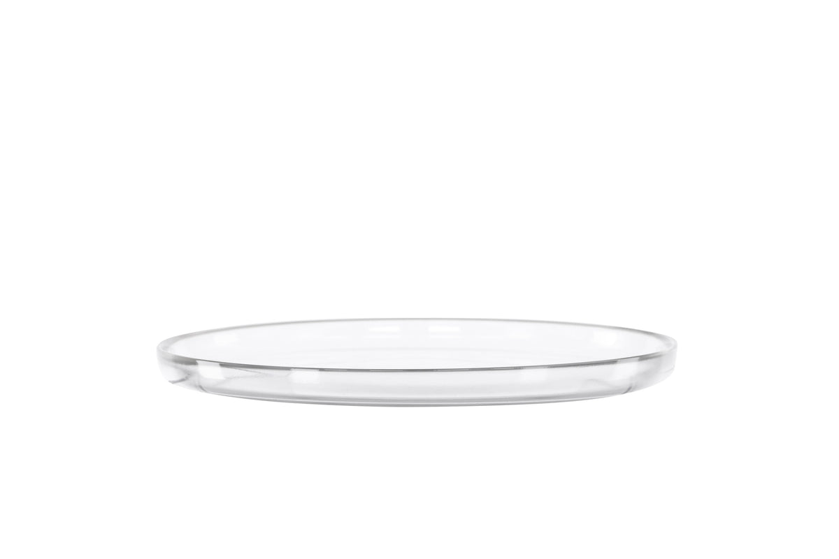 Shine tallrik 2-pack 21 cm höjd 3 cm klarglas