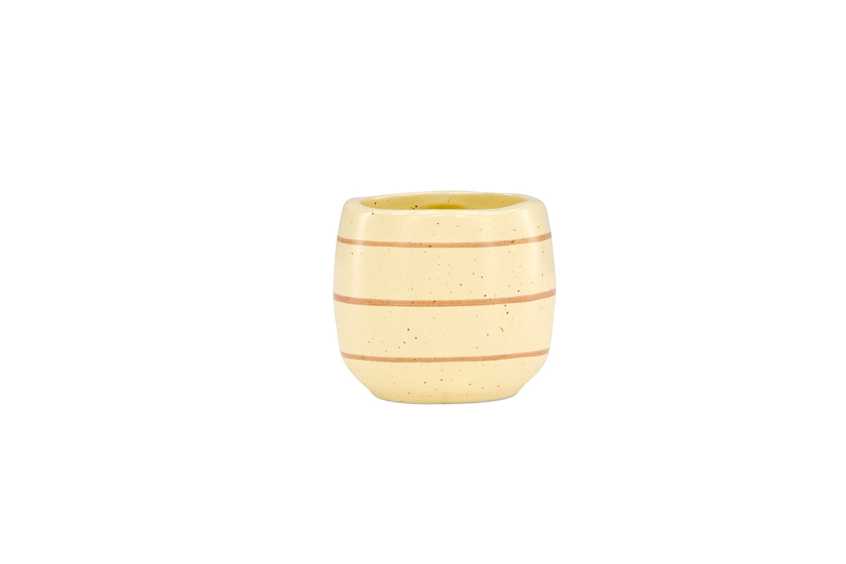 Kutie mugg 2-pack 9x8 cm beige/brun