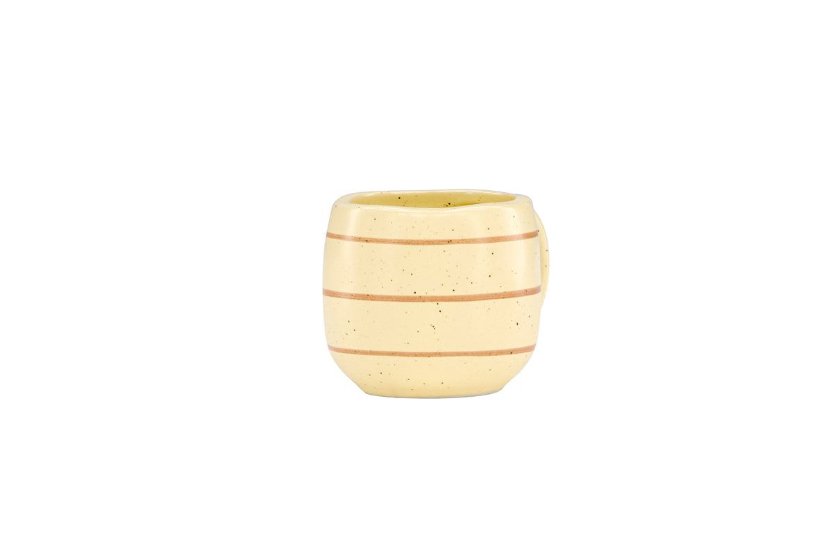 Kutie mugg 2-pack 9x8 cm beige/brun