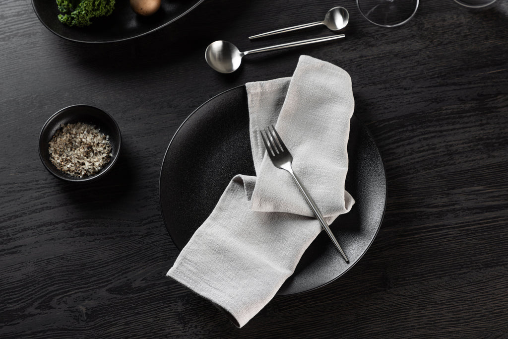 Bloria servetter 2-pack 40x40 cm ljusgrå