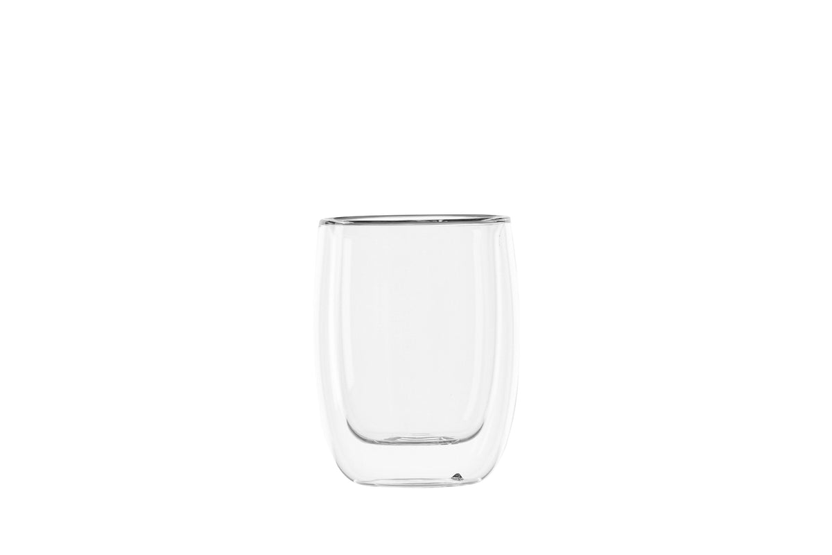 Ria kaffekoppar 2-pack 7x10 cm 230 ml klarglas