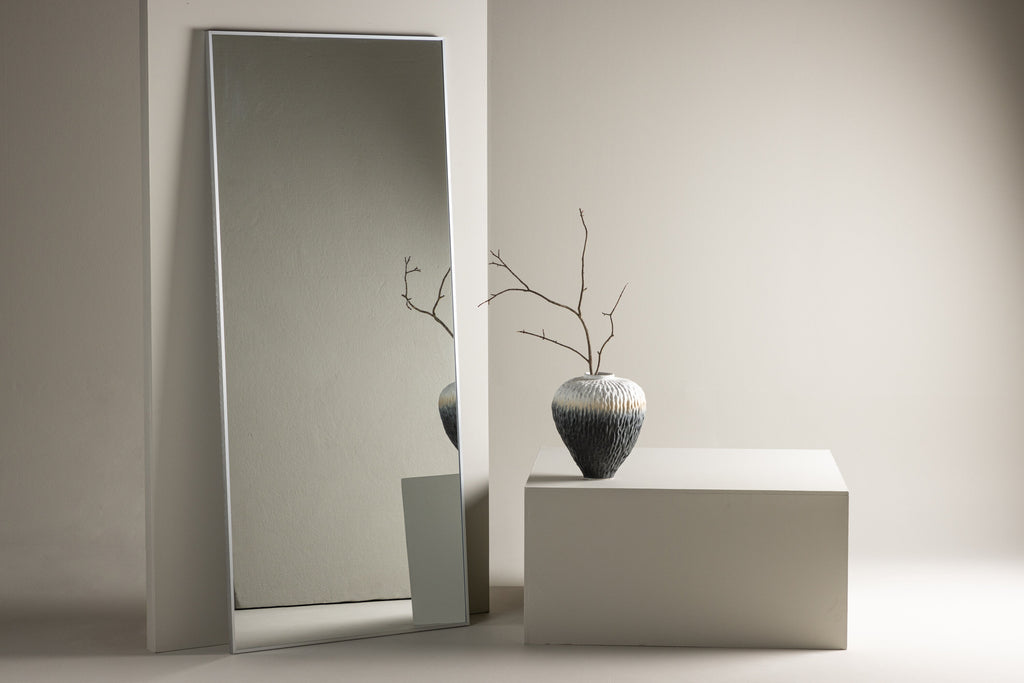 Orlando spegel 85x190 cm silver