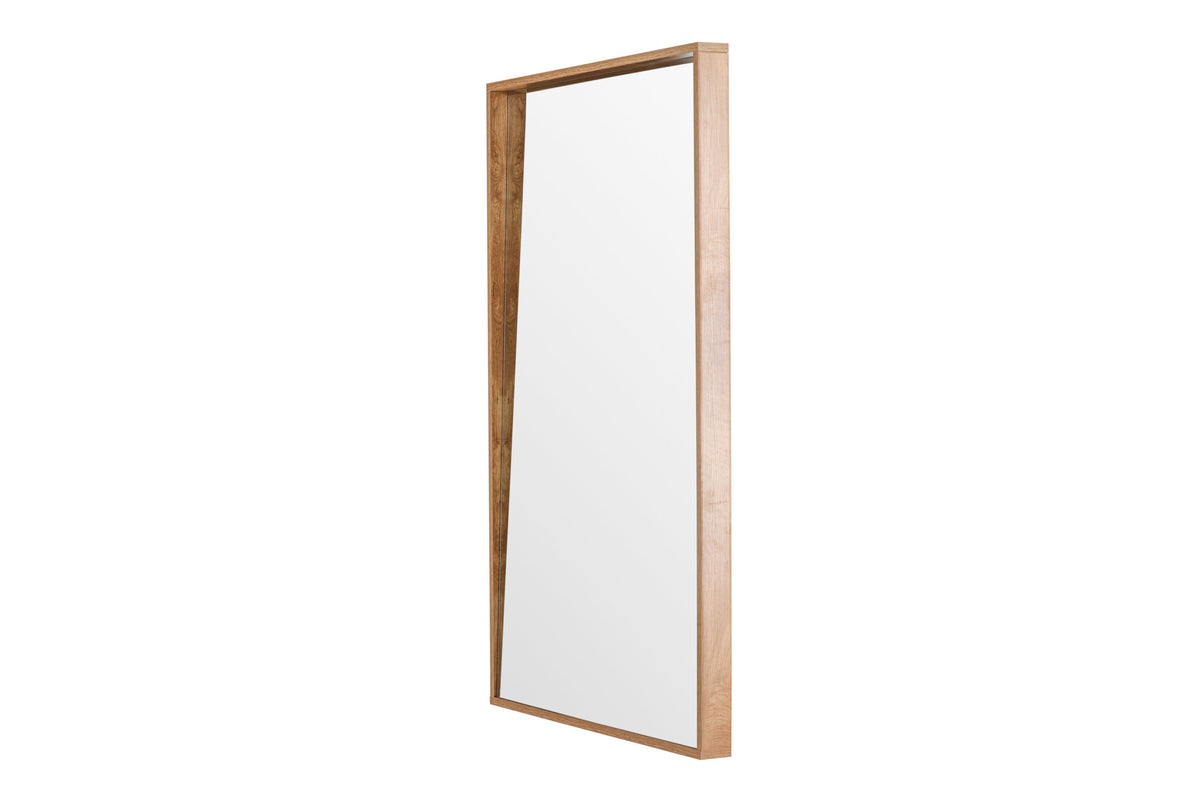 Nashville spegel 125x196 cm naturfärgad MDF