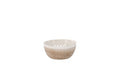 Jublie skål 2-pack 9x4 cm beige stengods