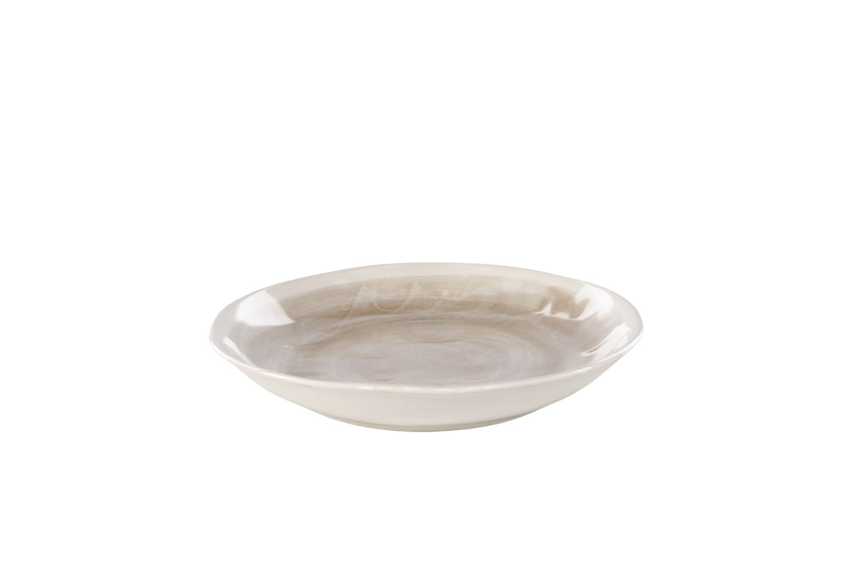 Jublie tallrik 2-pack 36x24x3 cm beige stengods