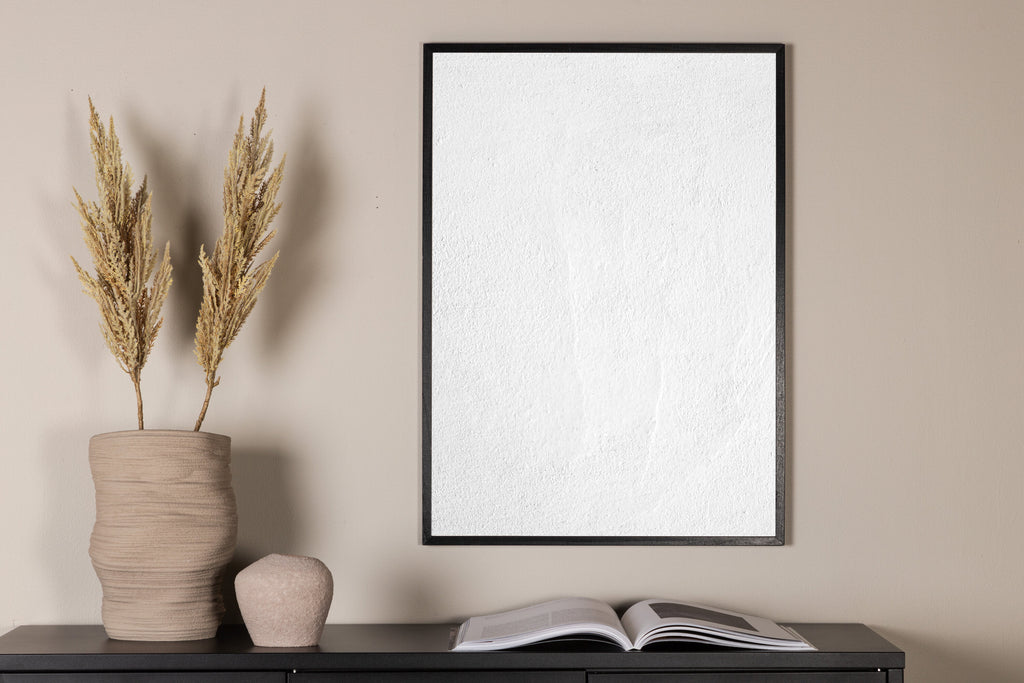 White Reveted affisch 50x70 cm vit