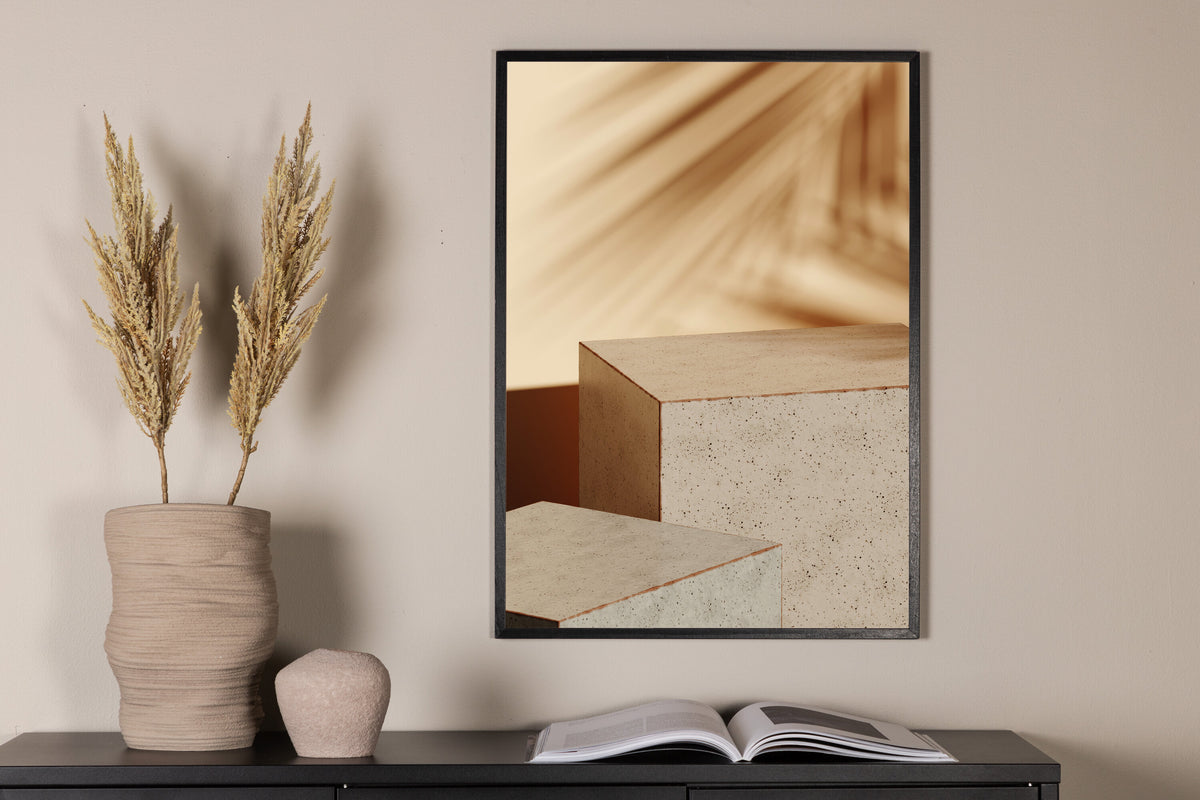 Sunflow affisch 21x30 cm beige