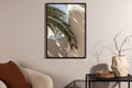 Palmleaf affisch 21x30 cm beige