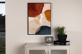 Circles affisch 70x100 cm beige