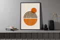 Hathor affisch 30x40 cm beige