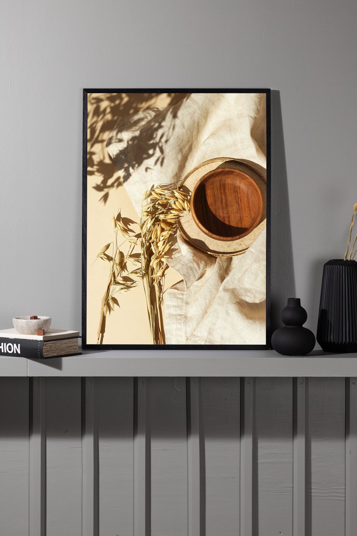 Brown Bowl affisch 30x40 cm beige