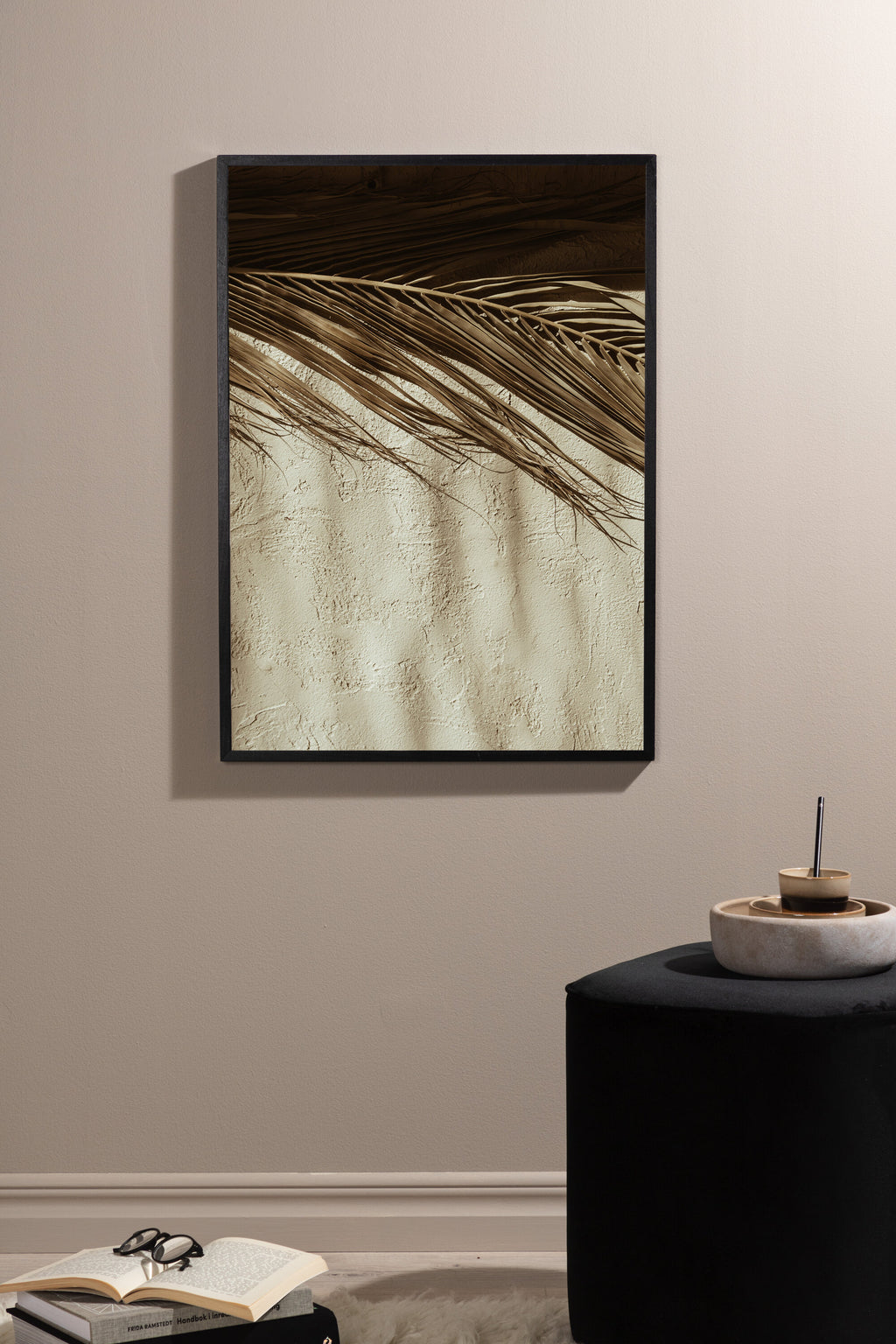 Dessert affisch 21x30 cm beige
