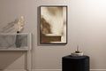 Bench affisch 21x30 cm beige