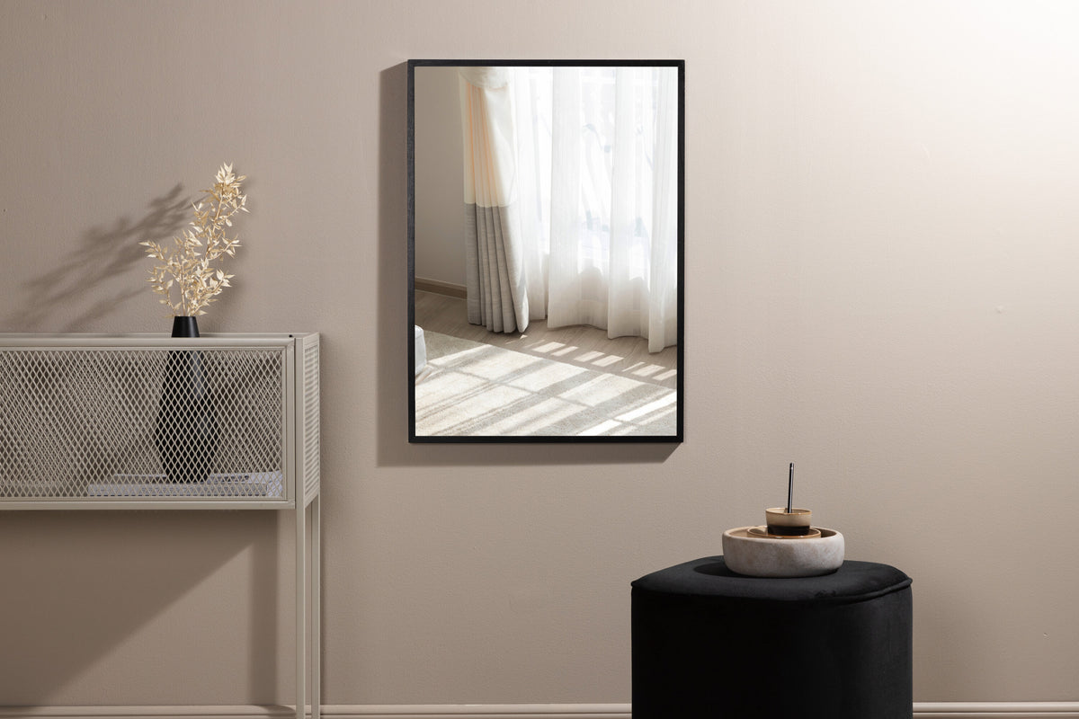 Curtain affisch 50x70 cm beige