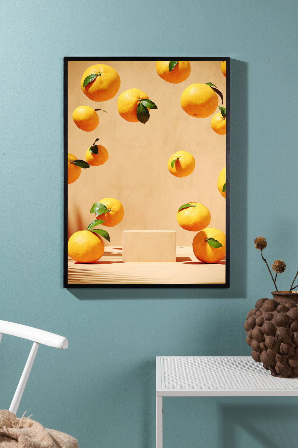 Lemons affisch 70x100 cm beige