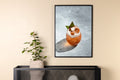 Drink affisch 70x100 cm grå