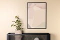 Cream affisch 70x100 cm beige