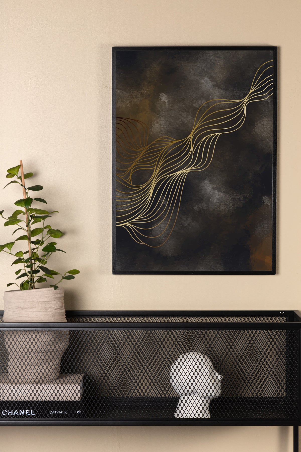 Wave affisch 50x70 cm flerfärgad