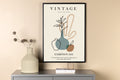 Vintage affisch 70x100 cm beige
