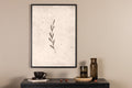 Autumn leaf affisch 21x30 cm beige
