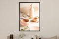 Ceramics affisch 70x100 cm beige