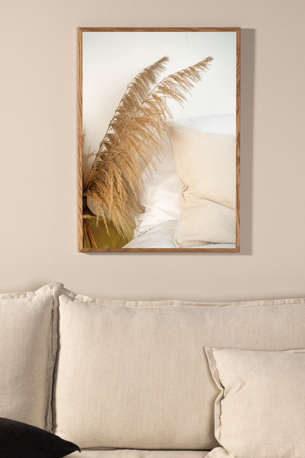 Bohemian affisch 21x30 cm beige