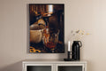 Barrista affisch 50x70 cm brun