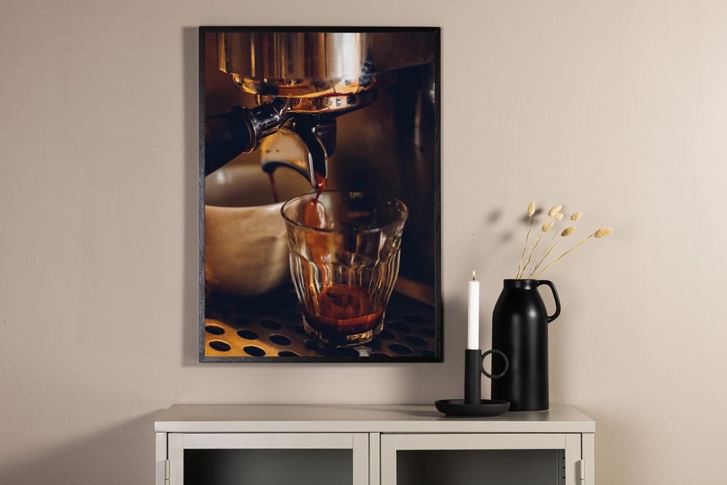 Barrista affisch 70x100 cm brun