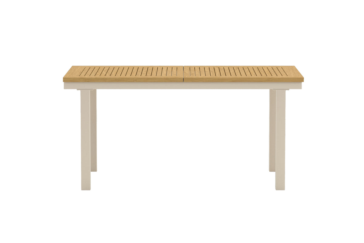 Panama matbord 160/240 cm beige teak