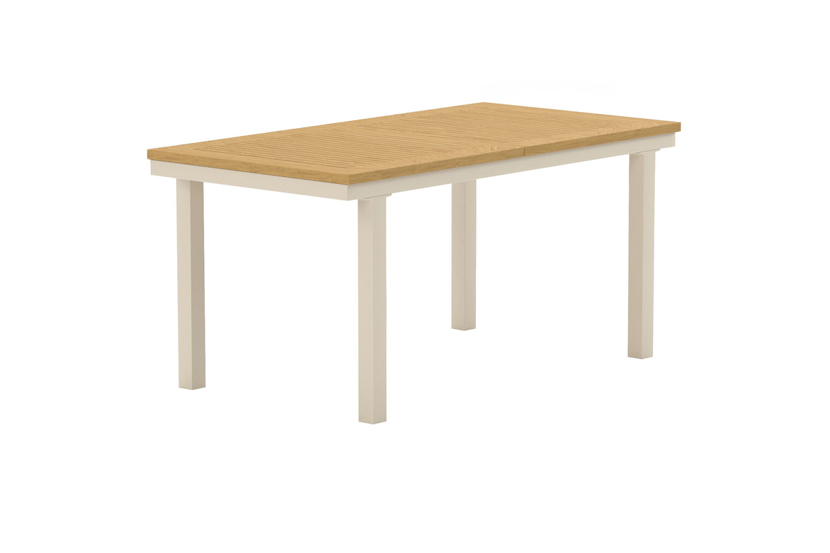 Panama matbord 160/240 cm beige teak