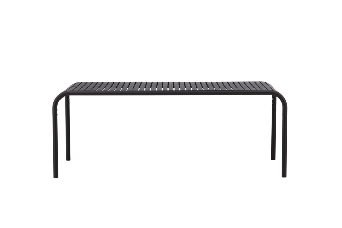 Borneo rektangulärt matbord 100x200 cm svart aluminium