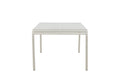 Borneo matbord 100x200 cm beige aluminium