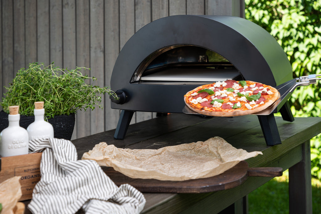 Bukom gasdriven pizzaugn standard svart