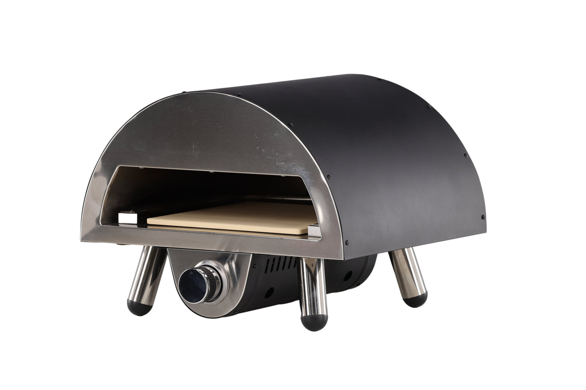 Sentosa gasdriven pizzaugn standard svart