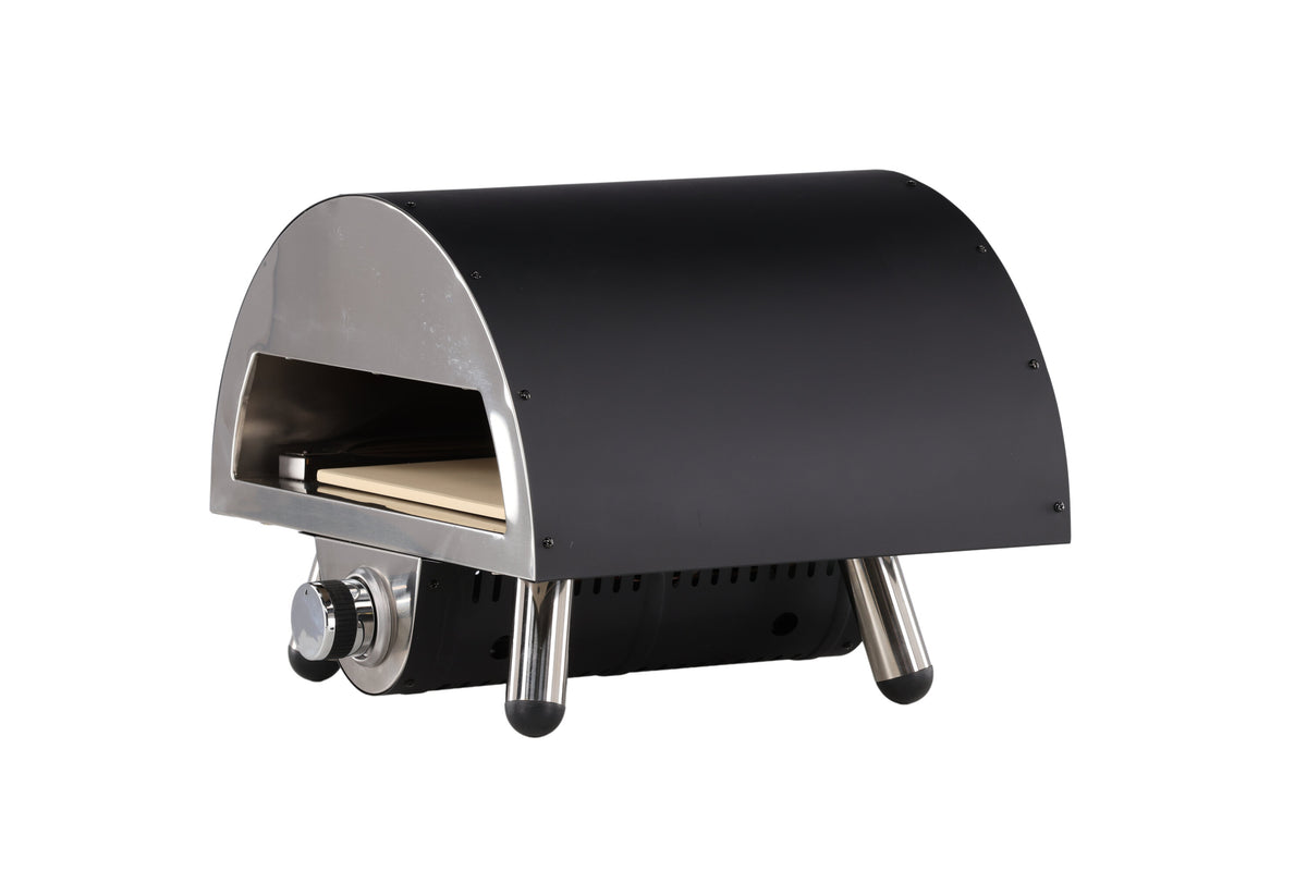 Sentosa gasdriven pizzaugn standard svart