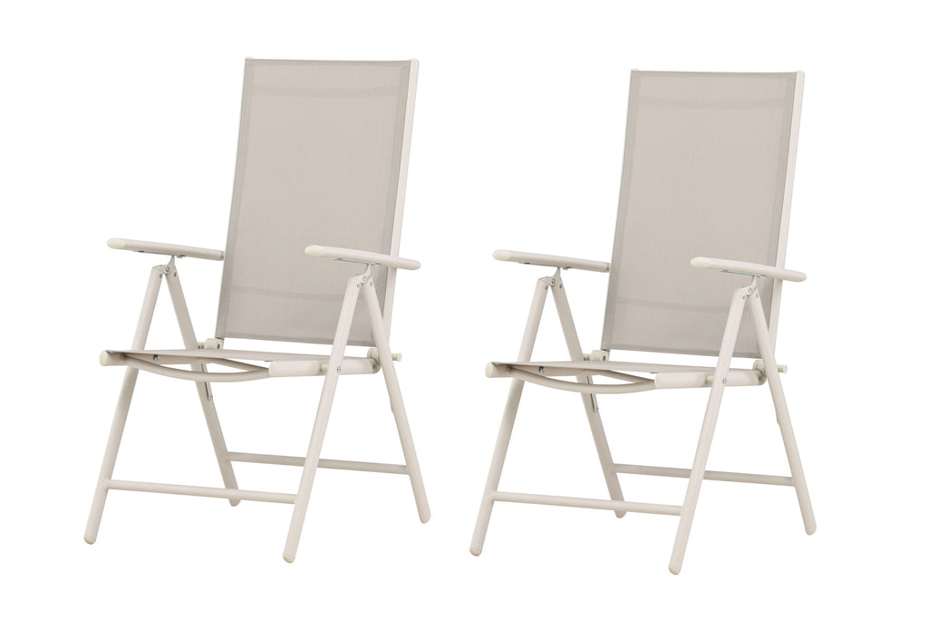 Break matstol beige 2-pack