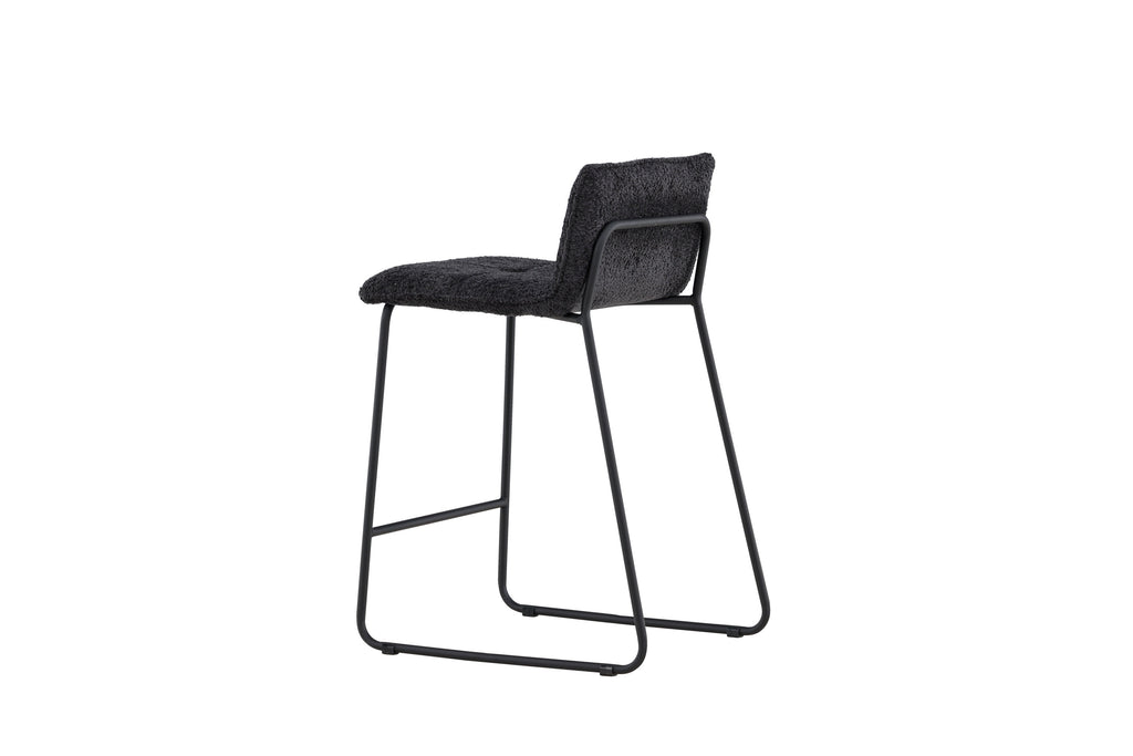 Bisbee barstol 2-pack svart bouclé