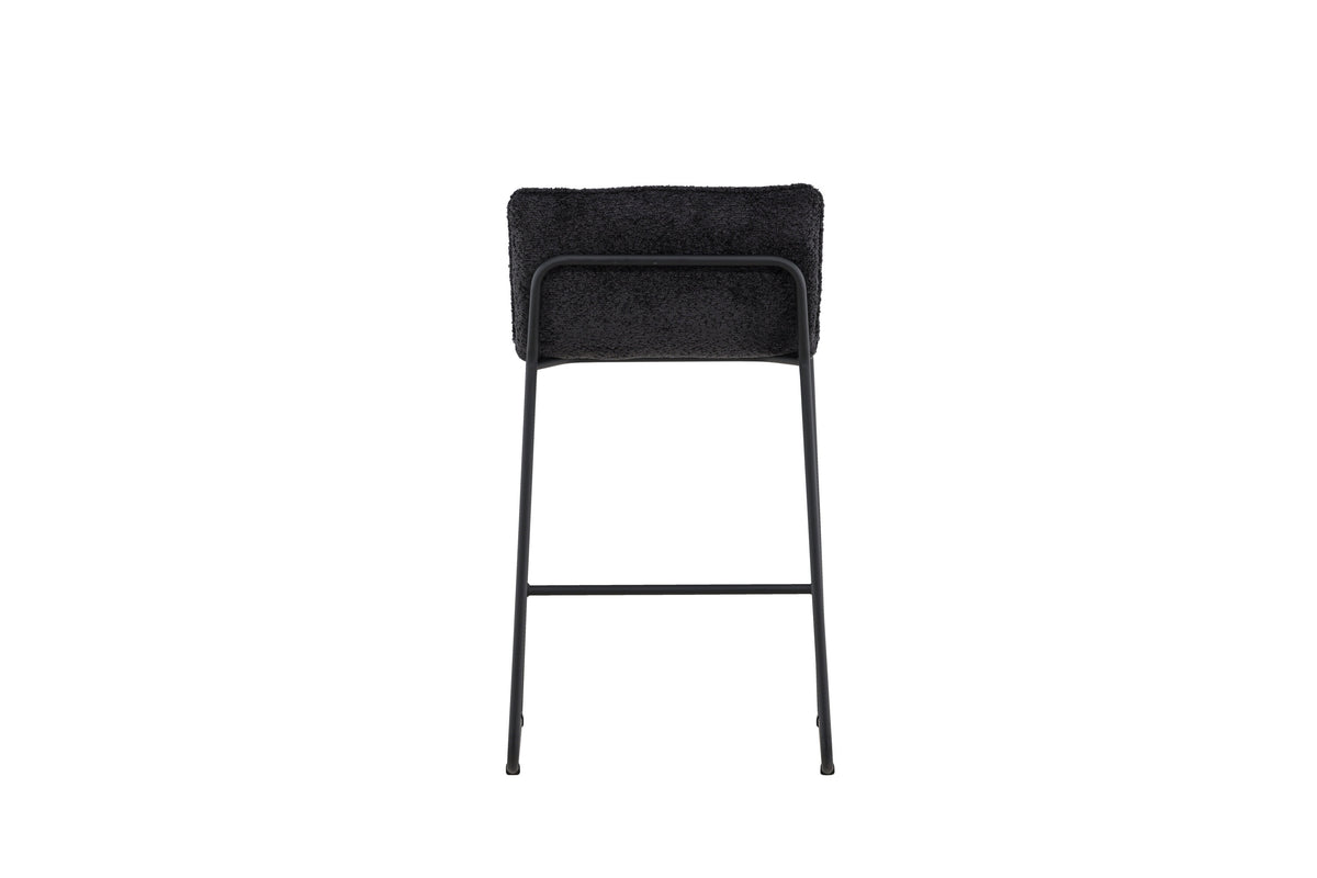 Bisbee barstol 2-pack svart bouclé