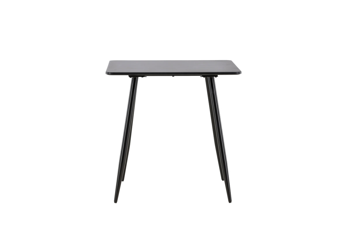 Polar matbord 75x75 cm svart