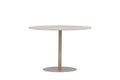 Lycke runt matbord Ø110 cm beige med marmorimitation