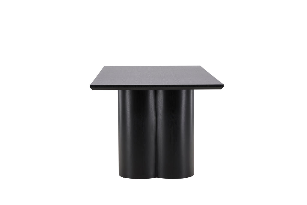 Olivia matbord 100x210 cm svart MDF