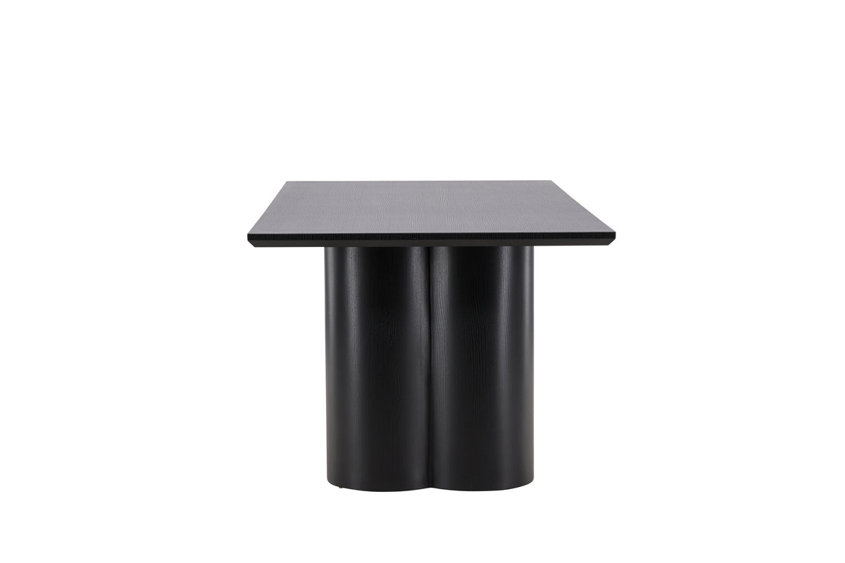 Olivia matbord 100x210 cm svart MDF