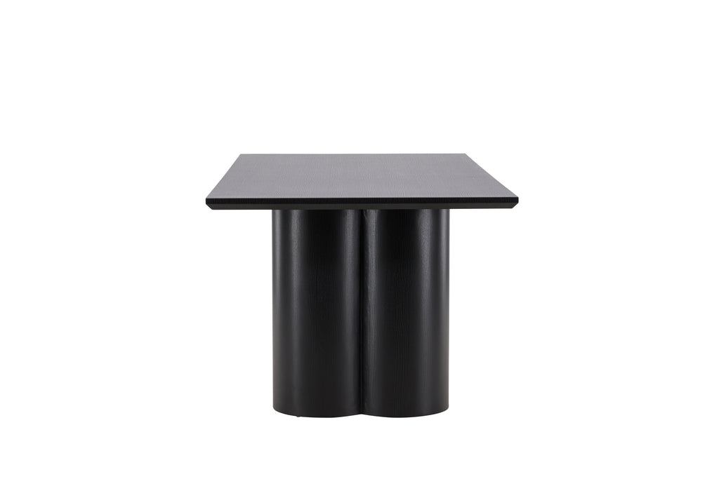 Olivia matbord 100x210 cm svart MDF
