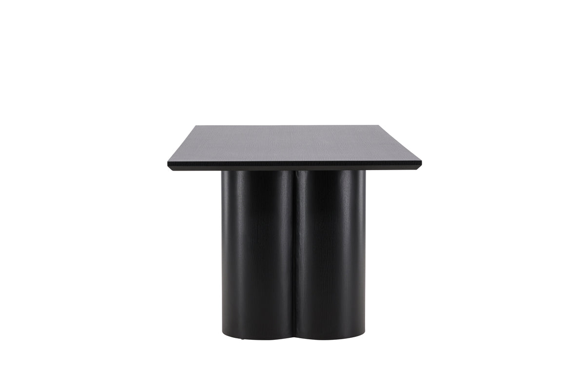 Olivia matbord 100x210 cm svart MDF