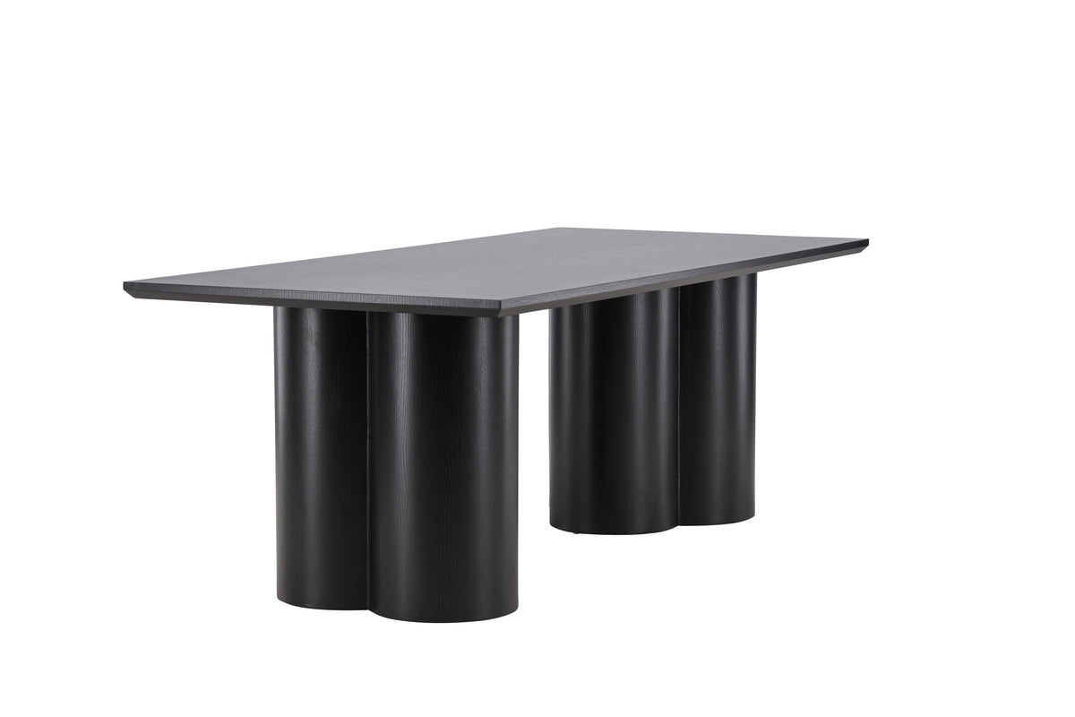 Olivia matbord 100x210 cm svart MDF
