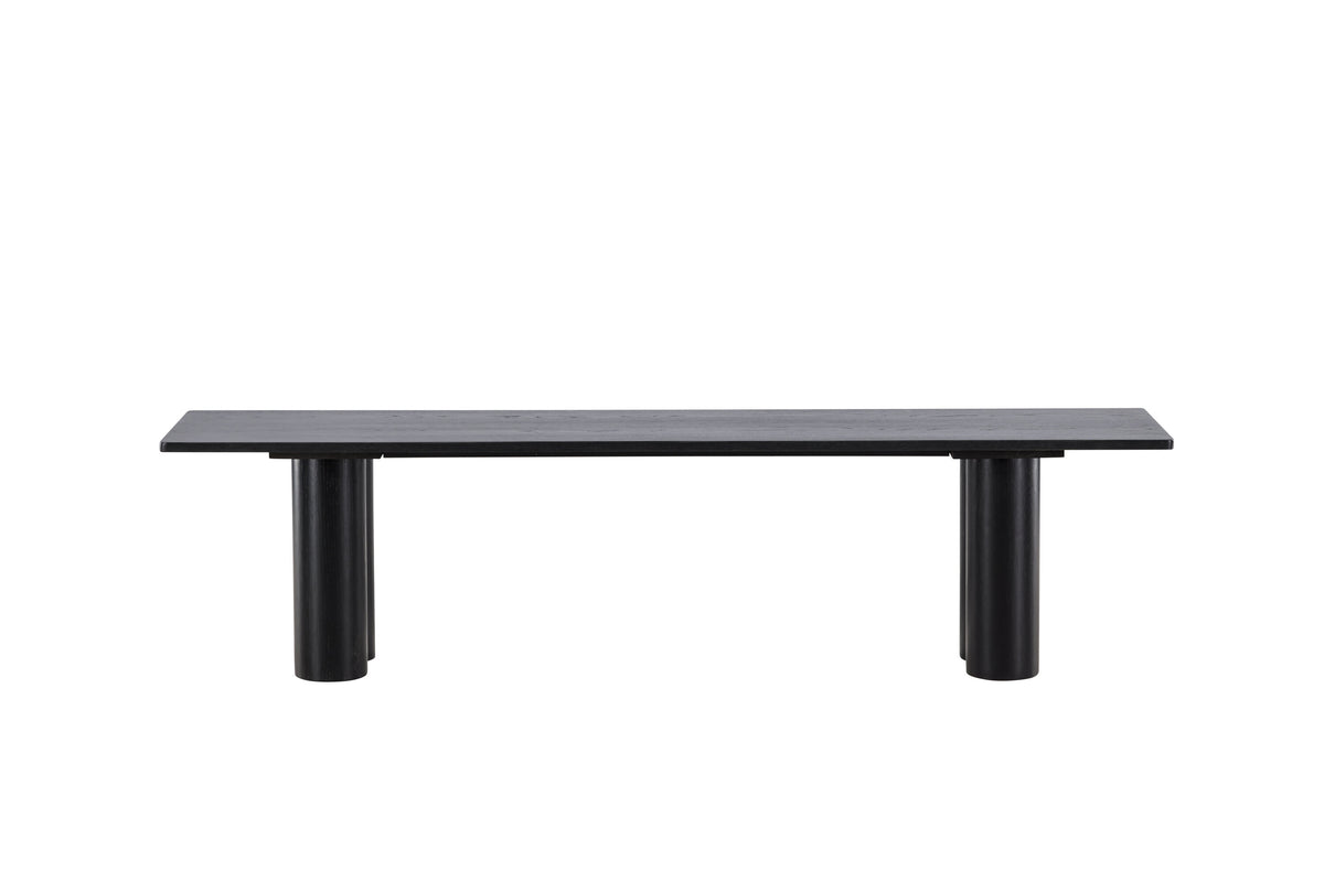 Olivia matbänk 40x180x45 cm svart