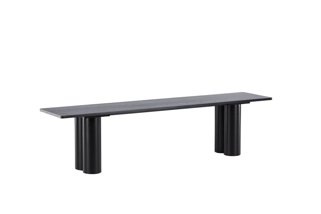 Olivia matbänk 40x180x45 cm svart